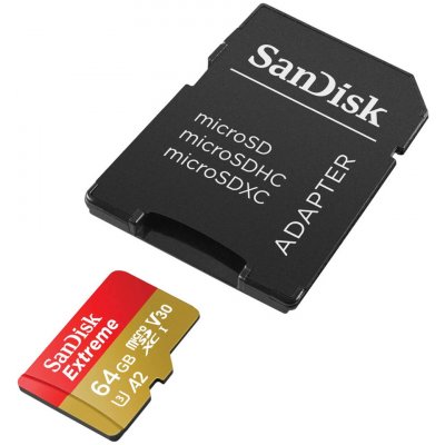 SanDisk microSD 64GB SDSQXAH-064G-GN6MA – Zboží Mobilmania