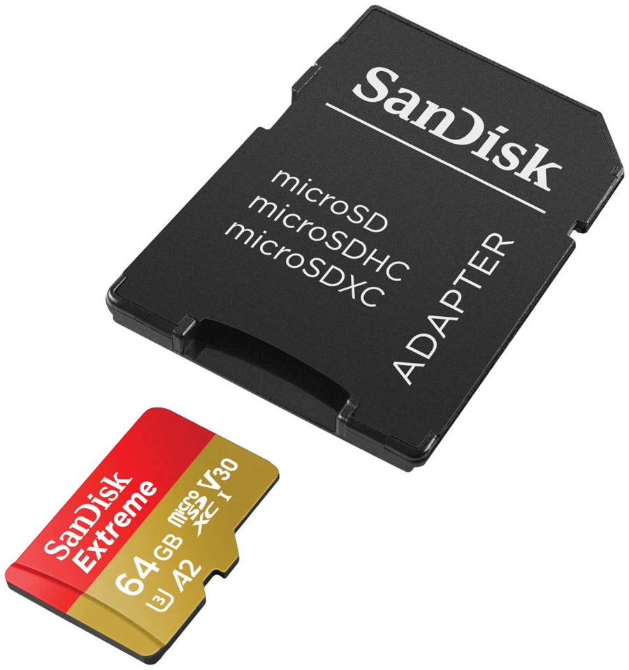 SanDisk microSD 64GB SDSQXAH-064G-GN6MA