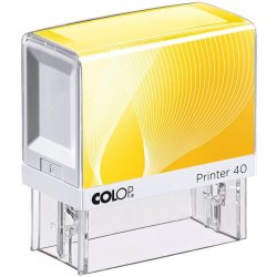 Colop Printer 40 barva strojku žlutá barva inkoustu bez barvy