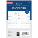 Filofax, Kalendář 2023 kapesní, týden 2 strany, linky, ČJ+SJ – Zboží Živě