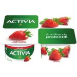 Danone Activia jahoda 4 x 120 g – Zboží Mobilmania