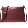 Kabelka Michael Kors Trisha medium kožená crossbody kabelka vínová