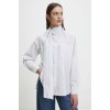 Dámská košile Answear Lab vázaným výstřihem 5152.HWK bílá