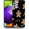 Pouzdro a kryt na mobilní telefon Samsung Picasee silikonové Samsung Galaxy A52 5G Gingerbread černé