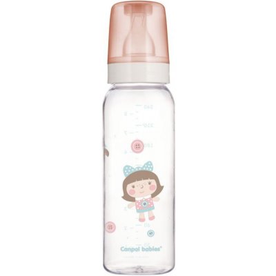 Canpol Babies lahev skleněná s úzkým hrdlem Toys 42/201 240ml – Zbozi.Blesk.cz