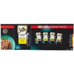 Sheba Select Slices in jelly kuře krůta kachna drůbeží 40 x 85 g – Sleviste.cz