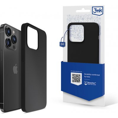 Pouzdro 3mk Silicone Case Apple iPhone 14 Pro Max černé – Zboží Mobilmania