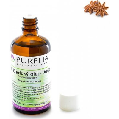PM Aqualog Přírodní éterický olej Purelia anýz 1337-100 100 ml – Hledejceny.cz