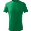 Dětské tričko Malfini Basic 138 středně zelená