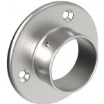 Hahn Steel Nástěnná příruba pro trubku pr. 42,4mm nerezová ocel, AISI 304 - brus – Sleviste.cz