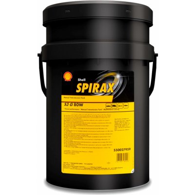 Shell Spirax S3 G 80W 20 l – Hledejceny.cz