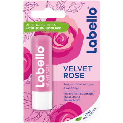 Labello Velvet Rosé balzám na rty 4,8 ml – Zbozi.Blesk.cz