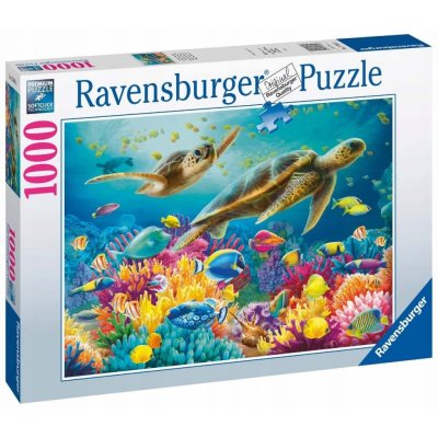 RAVENSBURGER Pestrobarevný podmořský svět 1000 dílků – Hledejceny.cz