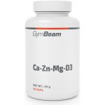 GymBeam Vápník-zinek-magnézium-vitamín D3 90 kapslí – Hledejceny.cz
