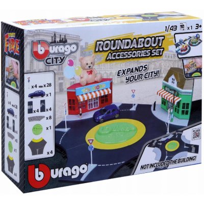 Bburago city 18 31520 Kruhový objezd 1:43 – Zboží Dáma