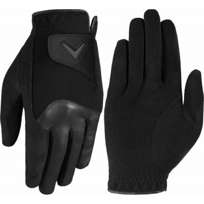 Callaway Rain Spann Mens Golf Glovepár černá ML – Zboží Dáma