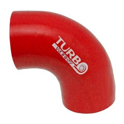 TurboWorkS Silikonová hadice - 90° koleno červená 60 mm – Hledejceny.cz