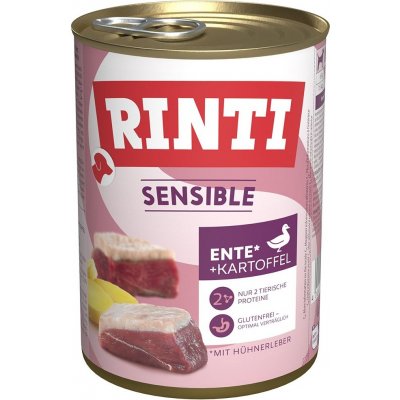 Rinti Sensible kachna kuře a brambory 24 x 400 g – Hledejceny.cz