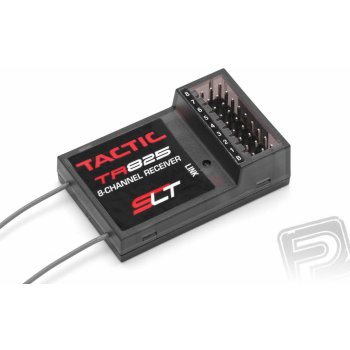 TACTIC Tactic TR825 8-kan. přijímač SLT 2.4GHz 2 antény