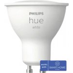 Hue White LED žárovka GU10 4,2W 400lm 2700K CRI80 IP20 – Hledejceny.cz