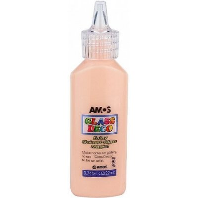 Amos Slupovací barva na sklo Glass Deco 22ml obličejová / tělová – Zboží Dáma