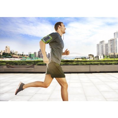 CellularLine ARMBAND RUNNING velikosti 5,2" limetková – Zbozi.Blesk.cz