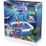 Bestway 54177 3D bazének 262 x 175 x 51 cm – Zboží Dáma