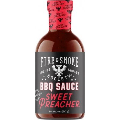 Fire & Smoke BBQ omáčka Sweet Preacher 567 g – Hledejceny.cz