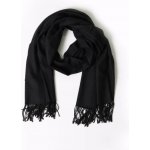 Classic Scarf jemná černá kašmírová šála š – Zboží Mobilmania
