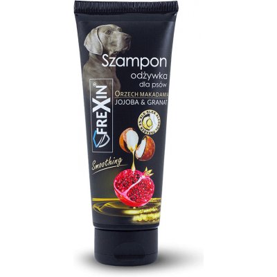 FREXIN Šampon + kondicionér 2 v 1 pro psy - jojoba a granátové jablko 220g