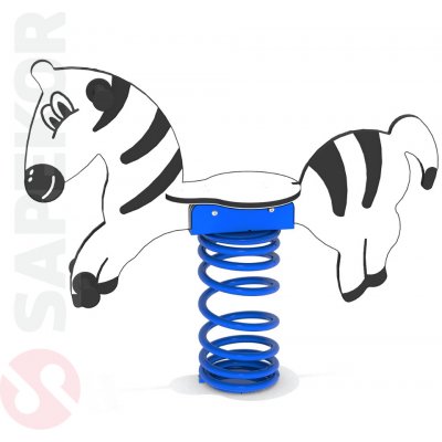 Sapekor Pružinové houpadlo Zebra – Zboží Mobilmania