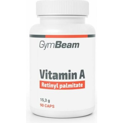 GymBeam Vitamín A (Retinyl palmitát) 90 kapslí – Hledejceny.cz
