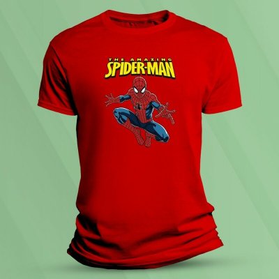 Sandratex dětské tričko s potiskem Spider-Man 2 Červená – Sleviste.cz