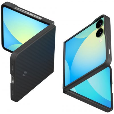 Spigen Air Skin Samsung Galaxy Z Flip7 aramidově černý KF2353716 – Zboží Živě