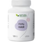 Natural Medicaments FitMy Hair pro zdravé a krásné vlasy 120 kapslí – Hledejceny.cz