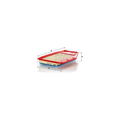 Vzduchový filtr MANN-FILTER C 35 014 – Hledejceny.cz