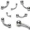 Piercing Šperky4U piercing do obočí kuličky tyčky OB01100-16103