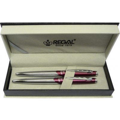 Regal kuličkové pero + roller Themis červená 475588 – Zboží Živě