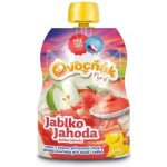 Ovocňák pyré jablko a jahoda 100% 120 g – Sleviste.cz