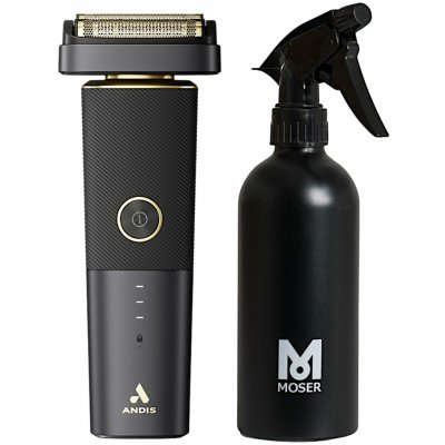 Andis reSurge Shaver černý + Moser 0092-6400 250 ml – Zboží Mobilmania