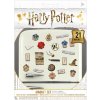 Magnetky pro děti Magnetky Harry Potter set 21ks na kov