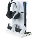 Wigento multifunkční chladicí a nabíjecí stojan PS5 Slim – Zboží Živě