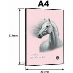 Oxybag Desky na abecedu kůň romantic – Zboží Mobilmania