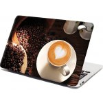 Sablio Samolepka na notebook Káva - 38x26 cm – Zboží Živě