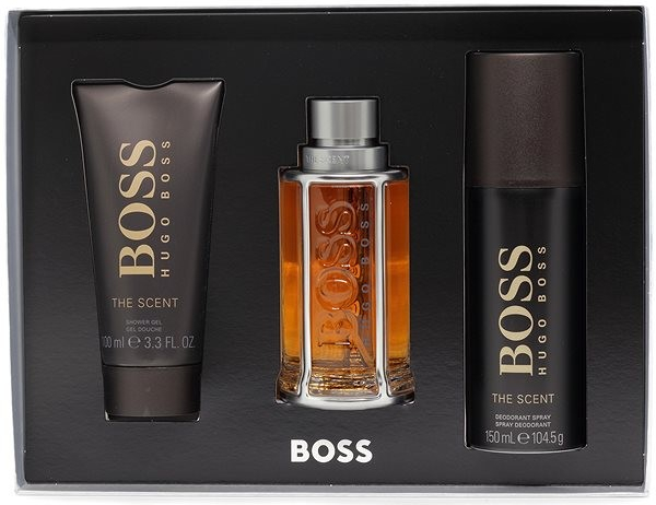Hugo Boss The Scent EDT 100 ml + deostick 150 ml + sprchový gel 100 ml dárková sada