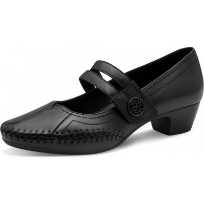 Jana dámské kožené lodičky 8-22700/46 černé šíře H černá – Hledejceny.cz
