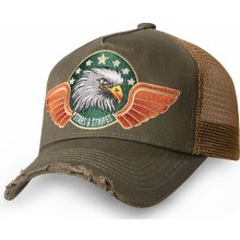 Stars and Stripes Trucker Eagle