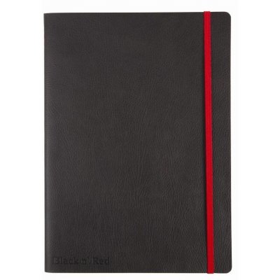 OXFORD Black n Red Journal Zápisník B5 černý měkké desky – Zbozi.Blesk.cz