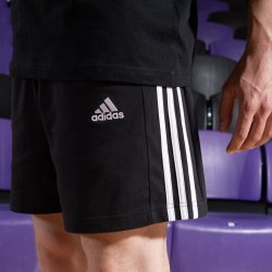 adidas pánské fitness kraťasy černé