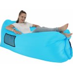 Kondela Nafukovací sedací vak lazy bag LEBAG nylon modrý – Zboží Mobilmania